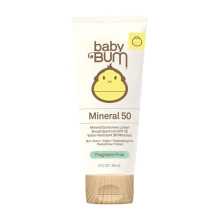 Sun Bum Baby Bum SPF 50 Sunscreen Lotion with Mineral UVA/UVB Face and Body Protection for Sensitive Skin - Fragrance Free - Travel Size - 3 FL O