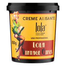 Lola From Rio - Lola Vintage Girls - Smoothing Cream for Effective Smoothing of Curly, Frizzy, Thick, and Resistant Hair 3.53 Fl Oz