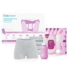 Frida Mom Återhämtningskit för nyblivna mammor, inkluderar engångstrumpor, iskalla maxi pads, perineal läkningsskum