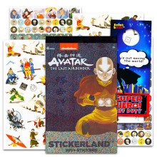 Avatar De Laatste Airbender Stickers Set - Bundel met 200+ Stickers voor Kinderen