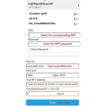 NerdMiner V2 55KH/S ESP32-Wroom Bitcoin