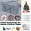 Christmas Tree Storage Bag Waterproof Sundries Bag 9