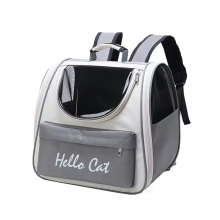 Large-Capacity Pet Supplies, Cat Out Portable Space Bag, Gray