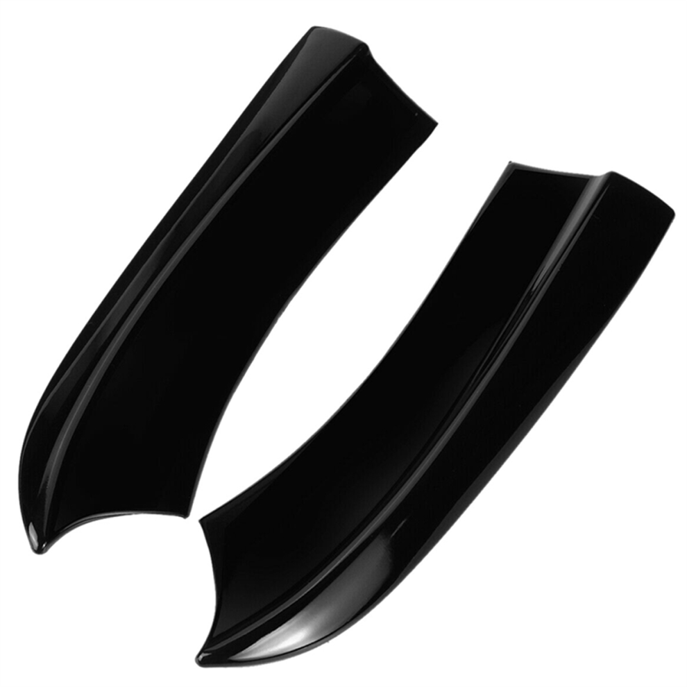 For Charger Rear Spats Bumper Lip Splitter Bright Black 4713387055827
