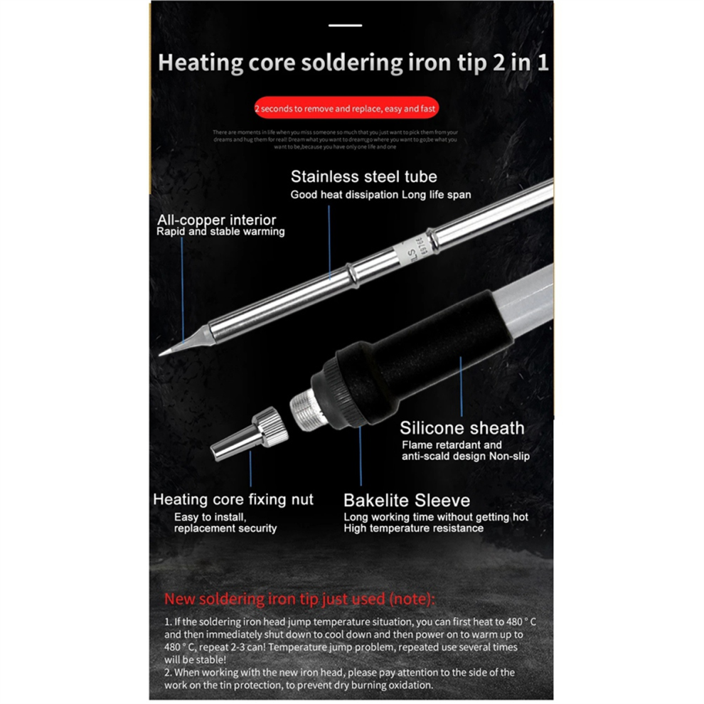 T12- Cordless Soldering Station Solder Iron For 4713387056909