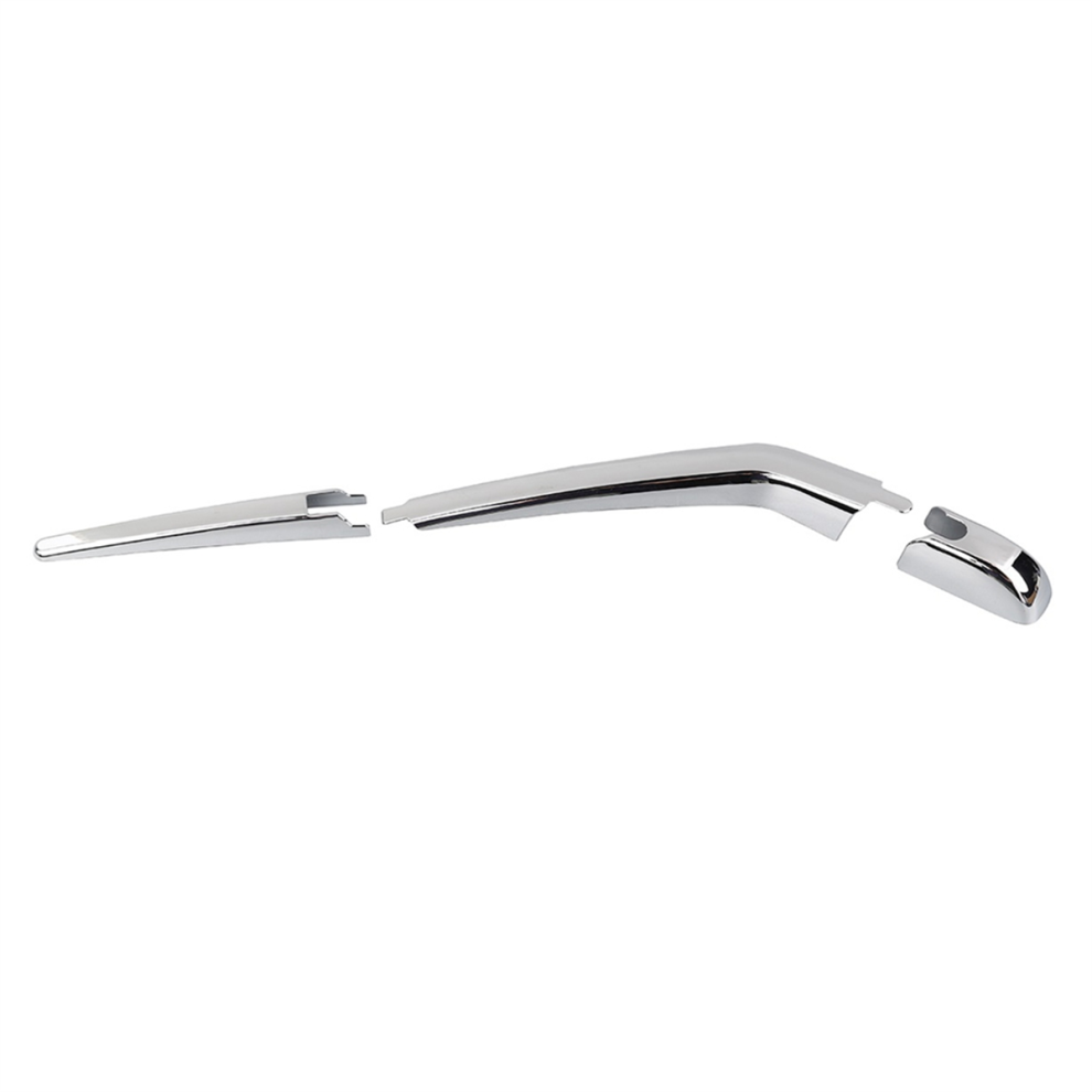 Car Rear Window Rain Wiper Arm Cover Trim Chrome 4713387060258