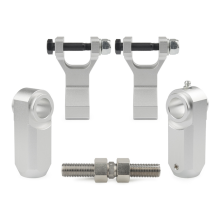 Rear Lowering Kit for 350 YFM350 2004-2013 660R Silver
