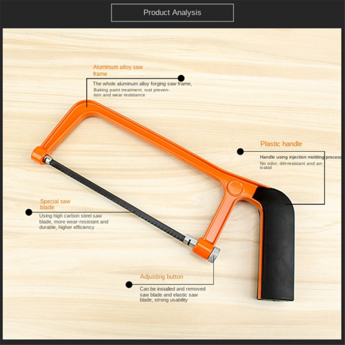 Adjustable Mini Woodworking Saw, Children'S Multifunctional Saw 2