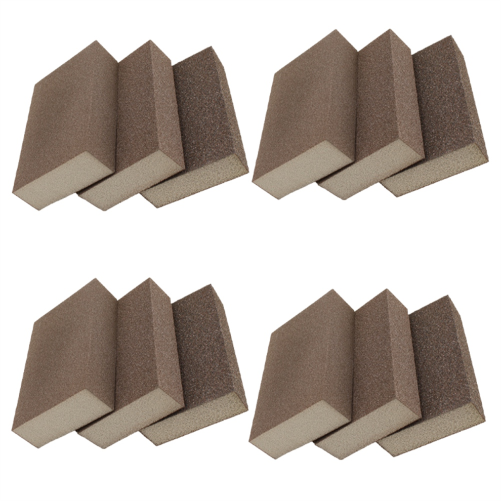 Sponge Sand Block For Polishing Wood Furniture, Redwood Jade, 4713387061736