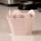 Coffee Grounds Bucket Polygons Espresso Grounds Dump Bin White 6
