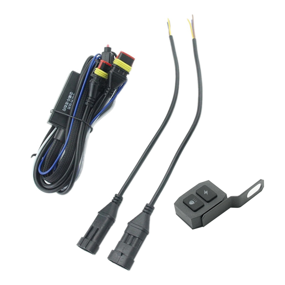 Motorcycles Led Fog Wiring Harness Relay Wire Light 4712869503955