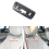 Front Right Side Seat Backrest Trim Cover for S-Class Black 3