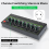 8 Channels Mini Stereo Headphone Amplifier with Power Adapter EU Plug 6