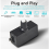 12V 4-bens PWM-ventilatorregulator med 1 til 2 adapterkabler 3