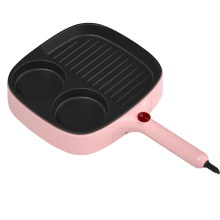 3 in 1 Electric Omelette Pan Barbecue Pan Electric Cooker EU Plug B