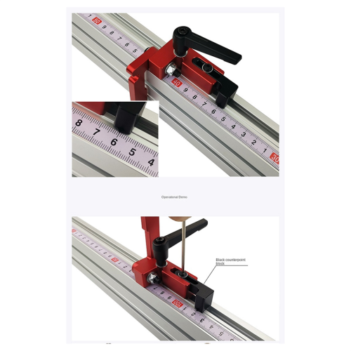Woodworking 75 Type Backrest Positioner Push Table Limiter 1