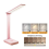 LED Desk Lamp 3 Level Dimmable Touch Night Light Rechargeable Pink 2