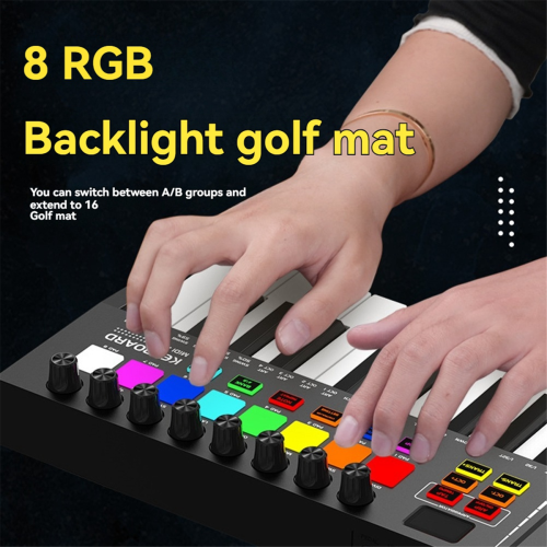 Mini Portable MIDI Control Keyboard, USB, Sequencer Keyboard 1