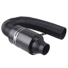 Kit filtru universal de admisie a aerului cu burduf din fibră de carbon