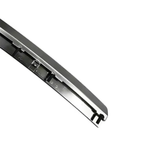 Askkoppsskydd fram, Push-Pull, ljuslist, krom 1