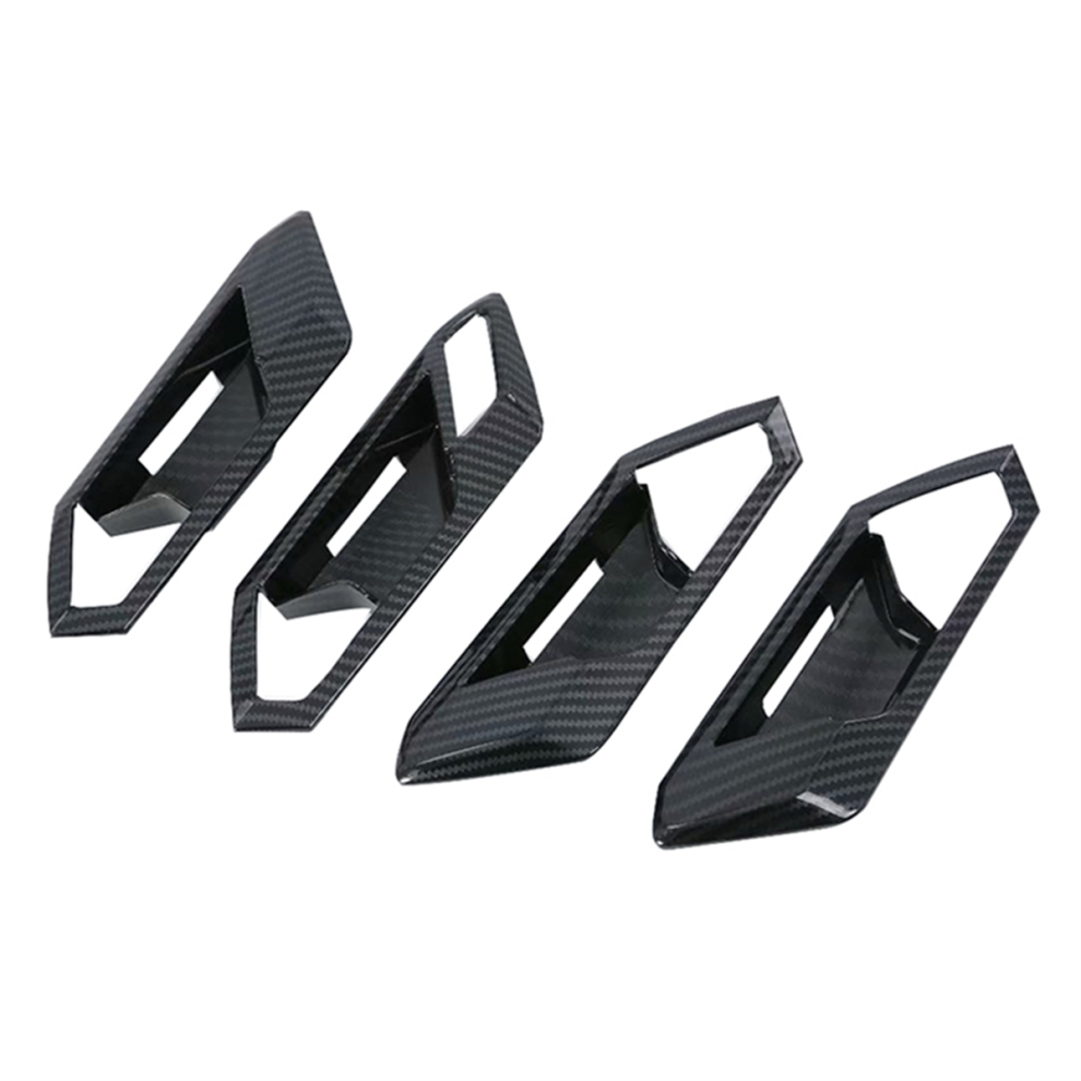 For Carbon Fiber Car Inner Door Handle Bowl Cover Trim 4712869532382