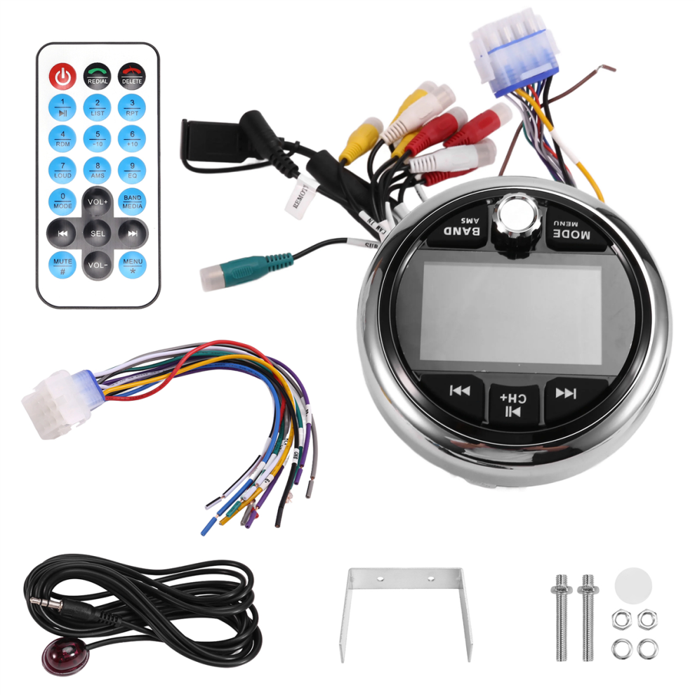 Boat Radio Mp5 Marine Stereo Source Media Player For Atv Utv Spa Rzr 4712869531002
