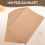 100 Sheets A4 Kraft Printable Sticker for Laser Inkjet Printer Copier 4