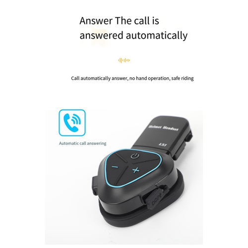 Nyt LX1 Motorcykelhjelm Bluetooth Headset 2