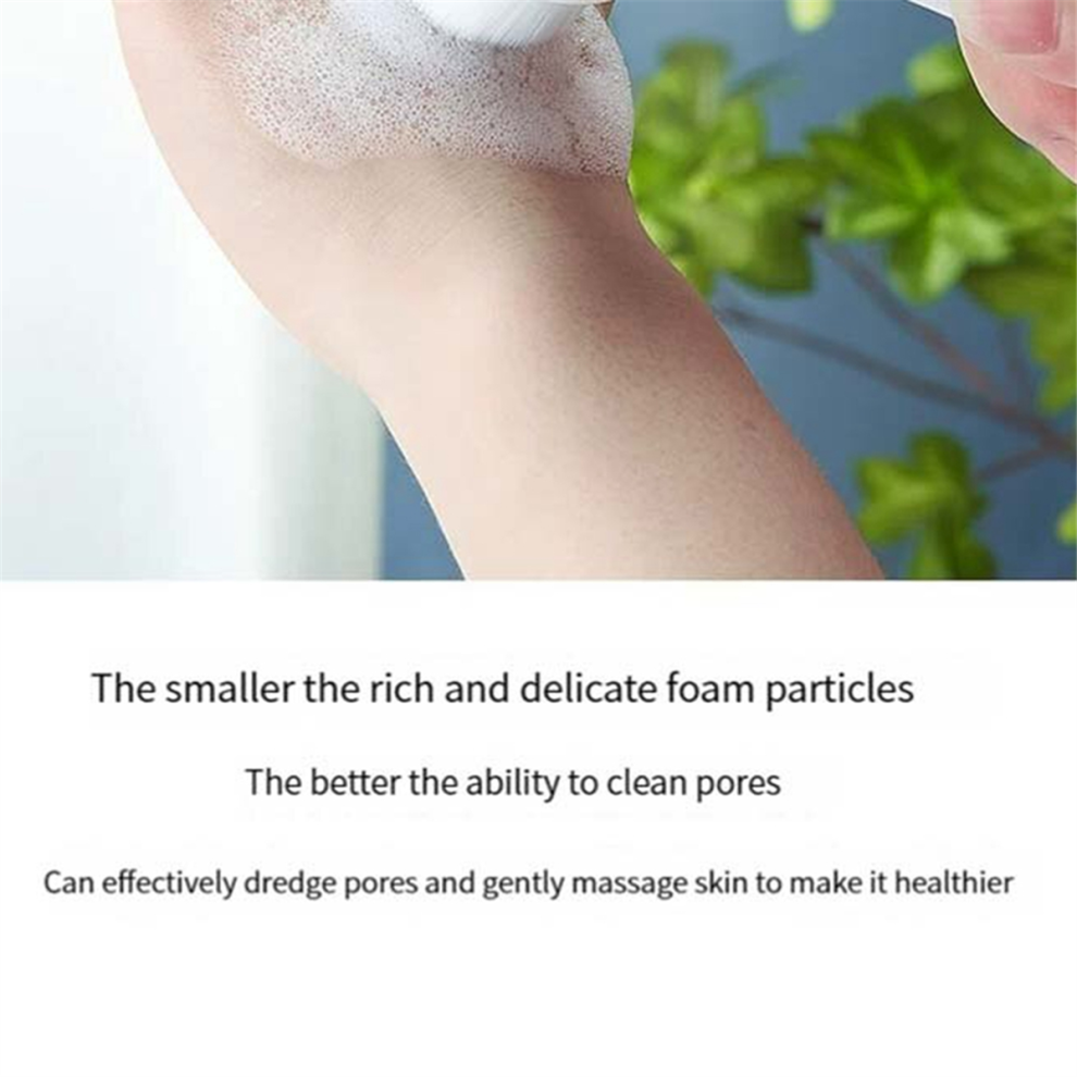 Pink Soft Bristle Double-Sided Cleanser