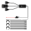 PD QC3.0 Motorcykellader 3-i-1 USB TypeC-stik Batterioplader 4