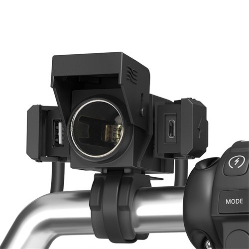 PD QC3.0 Motorcykellader 3-i-1 USB TypeC-stik Batterioplader 2