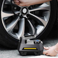 Pompă de anvelope portabilă wireless pentru mașină de 12V, pompă de aer reîncărcabilă
