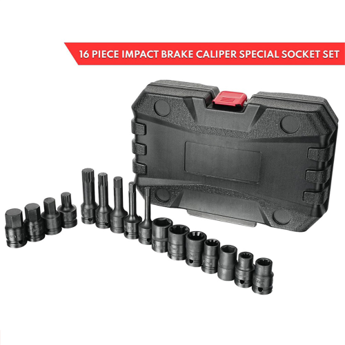 16-Piece Impact Brake Caliper Socket Tool Set 1