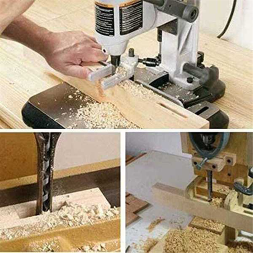 Square Hole Drill Cast Professional Precise Woodworking Tool 1