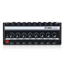 8-Channel Monitor Stereo/Mono Switch Headphone Amplifier