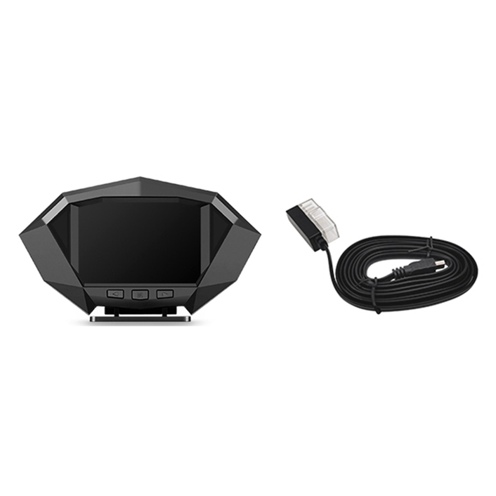 P1 Car Heads Up Display Obd2 Gps Water Temp Consumption Hud 4712869565328
