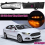1 par LED-sidespejl blinklys signallys 6