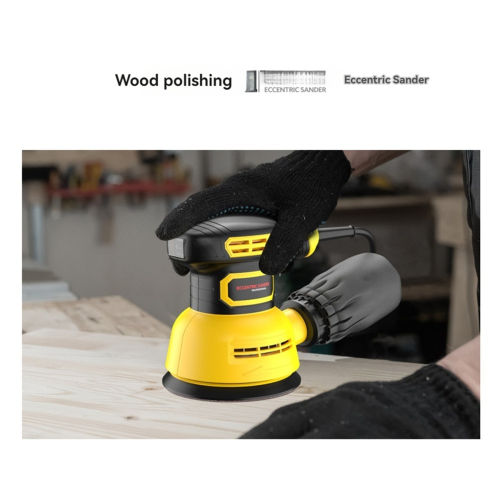 5-Inch Random Orbital Sander for Woodworking EU Plug 2