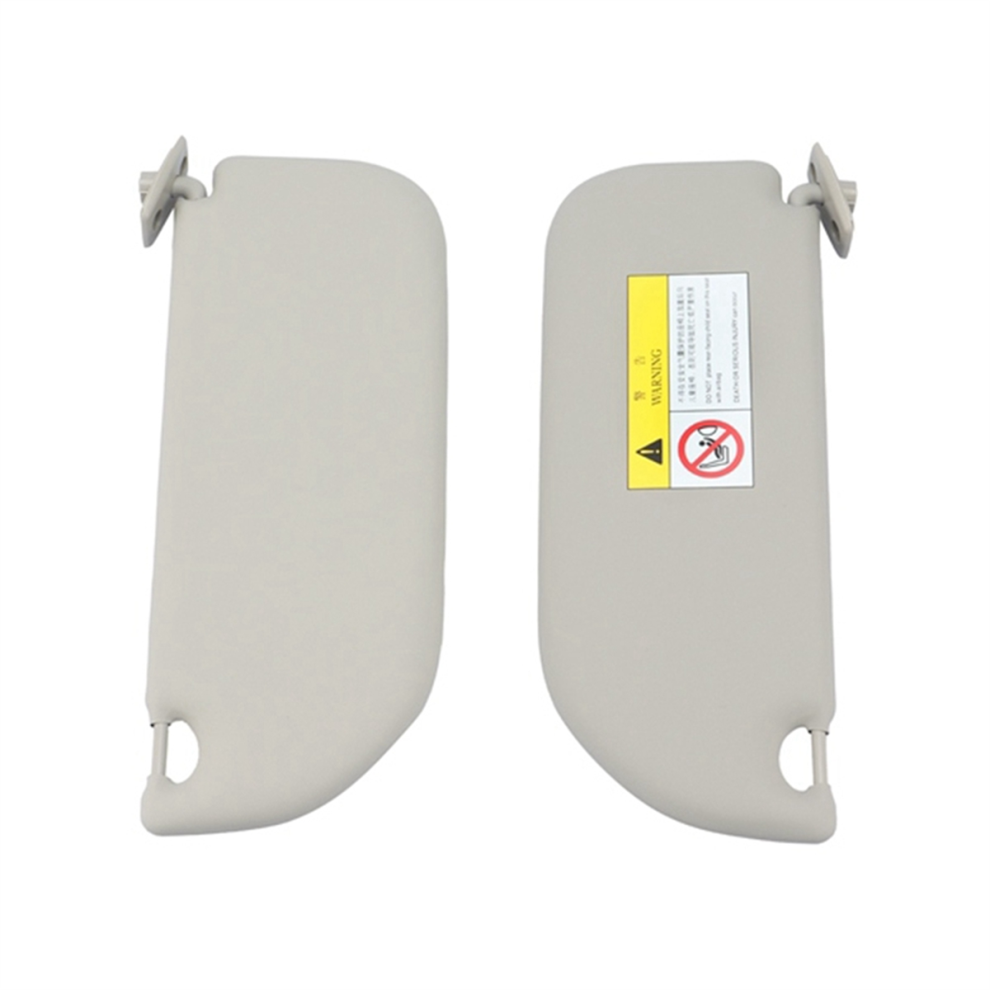 1Pair Interior Sun Visors Windshield Sun Visor Mirror 98038433Ds Gray 4712869563317
