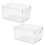 Kitchen Transparent Storage Box Food Storage Box for Sorting. 1