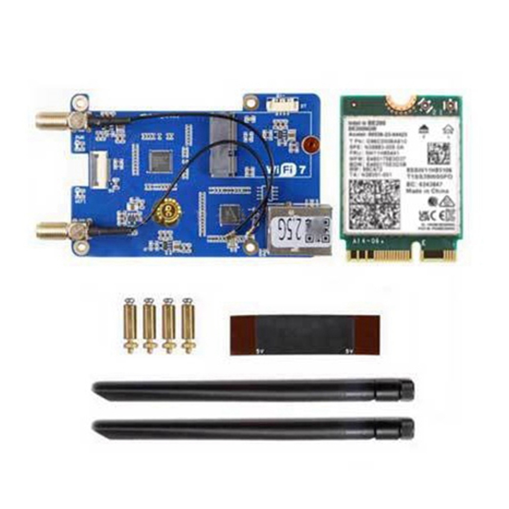 Mpw2.5g For 5 Expansion Board Pcie To Wifi7 2.5G Eth 4712869579868