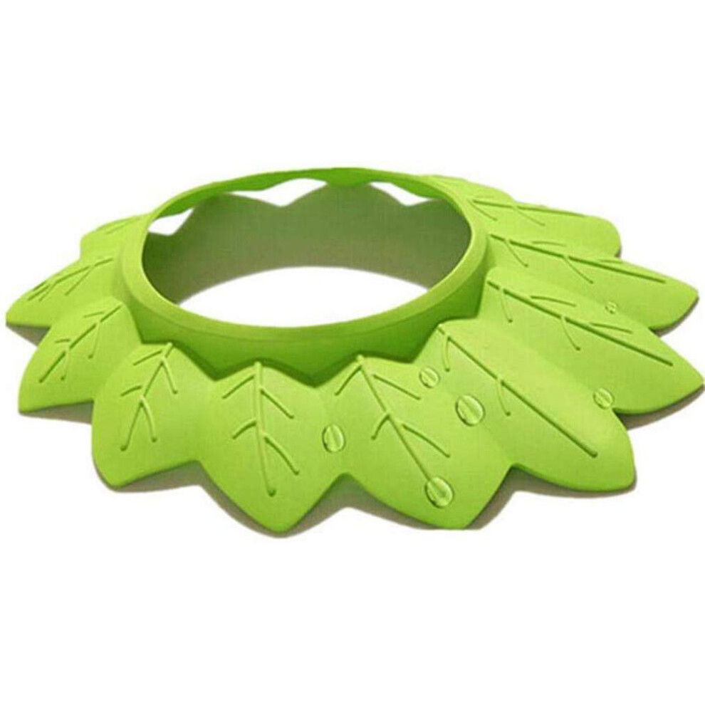 Children Bathing Hat Soft Shower Leaf Shaped