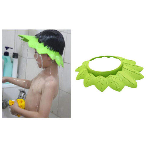 Children Bathing Hat Soft Shower Leaf Shaped 2
