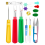 Seam Rippers for Sewing - 2 Big and 2 Small- Remover Tools 1