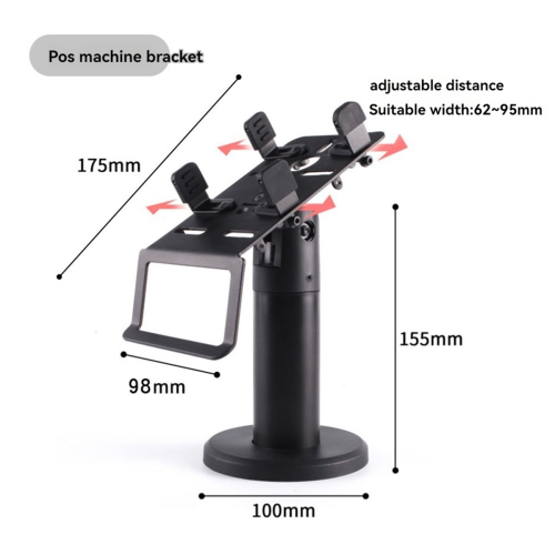 Pos Machine Stand 360 Degrees Rotatable Pos Display Cashier 1