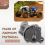ATV OIL PUMP ASSEMBLY for 2007-2009 5