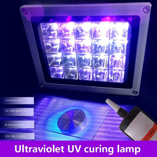 405nm UV Curing Lamp 3D Printing Secondary Curing EU Plug 2
