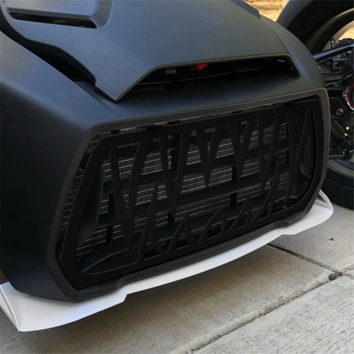 Motorcykel Frontgrill Tænderindsats til, Griller Net Sæt Sort 2