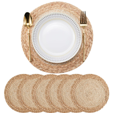 Boho Placemats Set of 6 - Handmade Woven Placemat