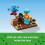 Jeu de construction Minecraft Sword Outpost 21244, comprenant Creeper, Warrior, Pig et Skeleton. 2